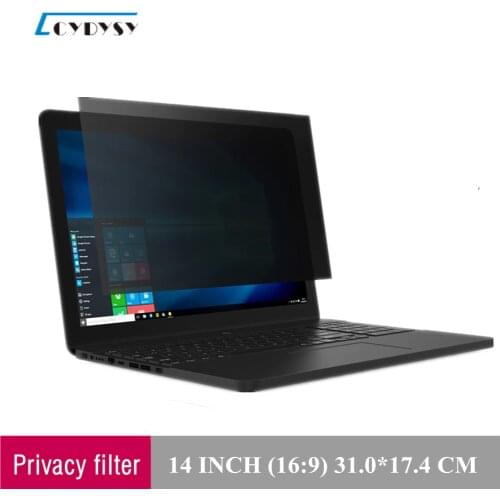 14 inch Privacy Filter Anti spy Screens protective film for 16:9 Laptop 310mm*174mm