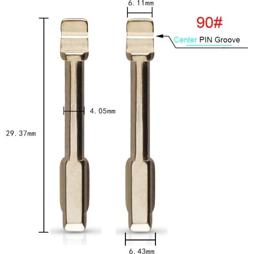 20pcs/lot KEYYOU HU101 FO21 FO38 Car Remote KD Key Blade For Ford Fusion Focus Mondeo