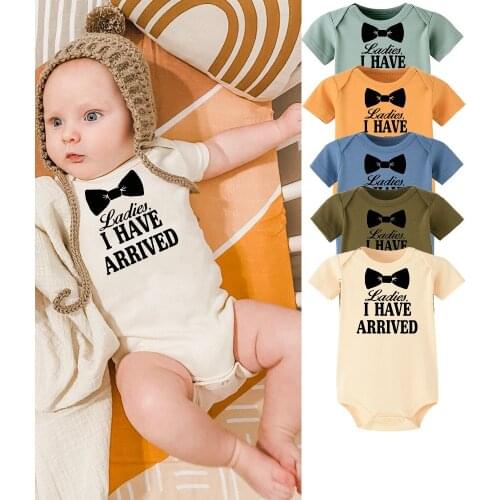 Nordic Baby Bodysuit Ladies I have arrived boys girls Romper Clothes Newborn Baby Boy Clothes Jumpsuits Ropa