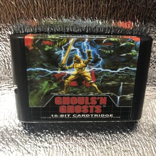 GHOULS N GHOSTS For SEGA GENESIS Mega Drive 16 bit Game Cartridge For PAL and NTSC Drop shipping