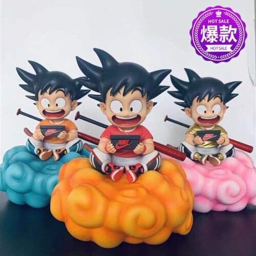 Monkey King Tide Play Anime Series Somersault Dragon Ball CloSon Yellow Green Purple Car Cute Toy Doll Model Funny Doll Unisex