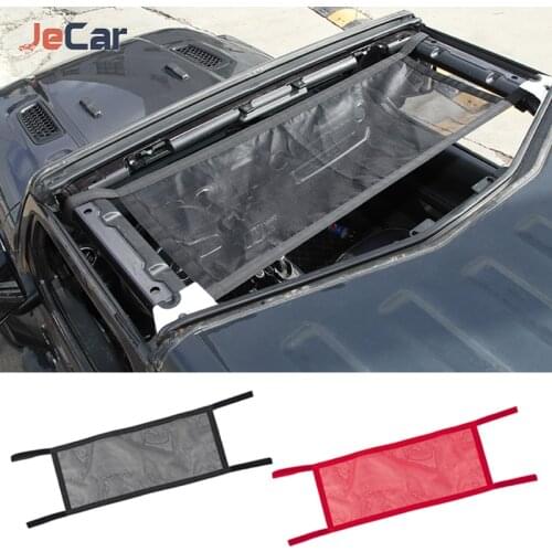 Multifunctional Car Roof Hammock Top Rest Bed Organizer Net Standard Portable For Jeep Wrangler JL 2018 Up Car Accessories