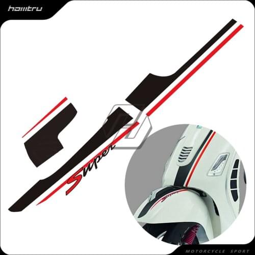 Motorcycle Decals Kit Case for Vespa Sport Stickers GTS 250 / 300 / Super / GTV 250 / 300