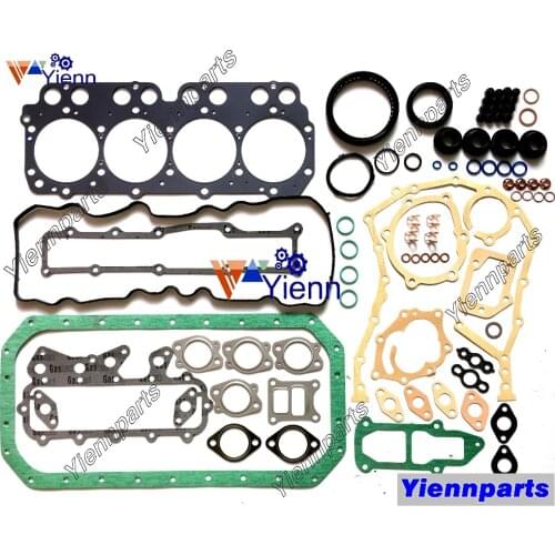 For TOYOTA N04C-UH N04C-TB Overhaul Head Gasket Set 04111-80240 Fit Toyota Coaster XZB50R 4009cc N04C Diesel Engine Spare Parts