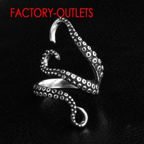 New Arrival 925 Sterling Silver Ring Fashion Jewelry Punk Style Animal Design Women Girls Club Party Wholesale