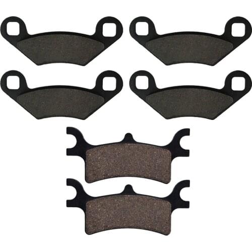 Motorcycle Front and Rear Brake Pads for POLARIS Sportsman 800 EFI 2005-2006 2008-2012