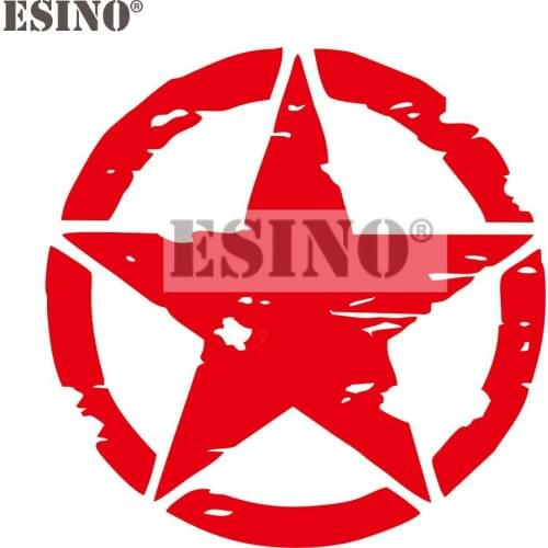 New Car Styling New Fashion Style US Army Star Decoration Car Accessory Funny Creative Reflective Stickers Car Whole Body Decal