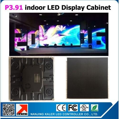 TEEHO 6pcs/lot indoor P3.91 led display thin panel cabinet screen 500x500mm SMD2121 1/16 scan can be shape rental led video wall
