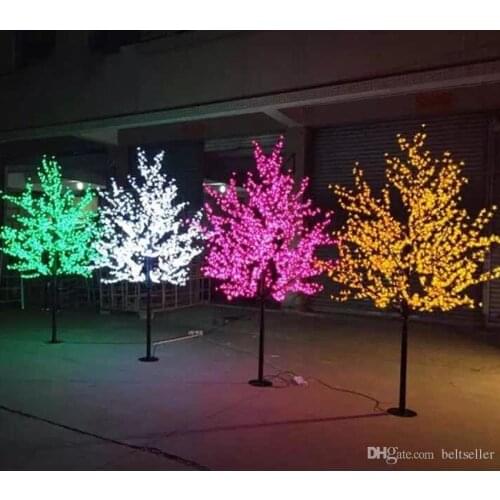LED Christmas Light Cherry Blossom Tree Light 960pcs LEDs 6ft/1.8M Height 110VAC/220VAC Rainproof Outdoor Usage Drop Shipping