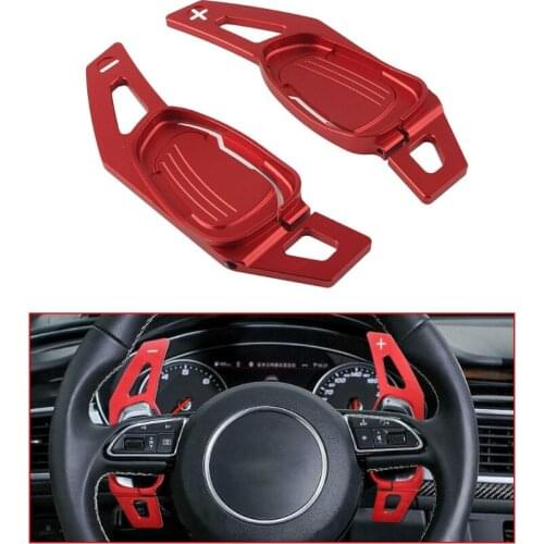 Yubao For Audi A5 SA3 S5 S6 SQ5 RS3 RS6 Red Al Steering Wheel Shift Paddle Shifter Extension