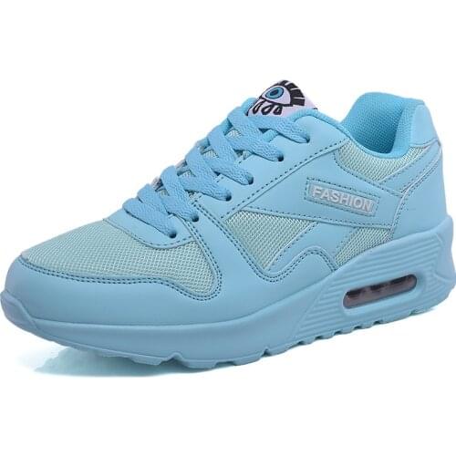 2021 New Womens Air Cushion Fashion Casual Shoes Women Comfortable Breathable Sneakers Big Size Female Sapatilha Feminina