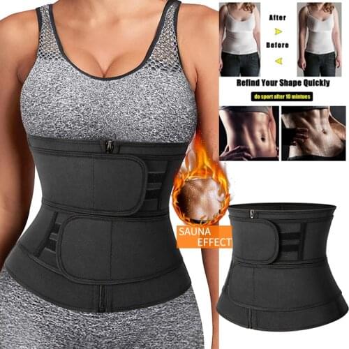 Womens Corset Workout Waist Trainer Corset for Women Modeling Strap Neoprene Body Shaper Sauna Trimmer Plus Size Shapewear