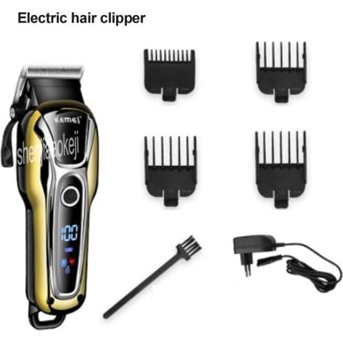 1pc Electric hair clipper Turbocharged rechargeable haircut device Professional hair trimmer for men cutter hair cutting machine