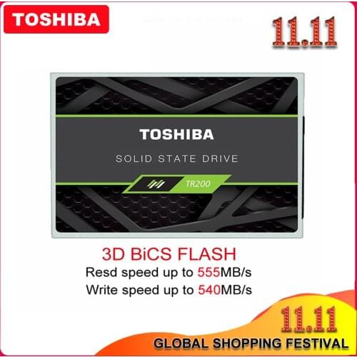100% TOSHIBA 240GB Solid State Drive OCZ TR200 480GB 64-layer 3D BiCS FLASH TLC 2.5" SATA III 960GB Internal Disk for PC Laptop