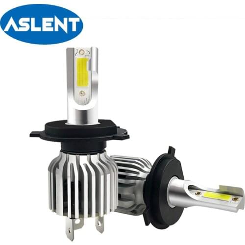 2pcs Mini H1 H11 H8 HB3 9005 9006 HB4 H4 H7 LED Bulb Auto Automobile Car Headlight Bulbs 50W 10000LM 6500K 3000K 12V car light