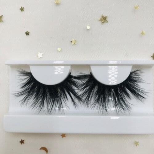 27MM Mink Lashes with Free Marble Box High Quality Eyelashes GorGeous Siberian Mink eyelashes