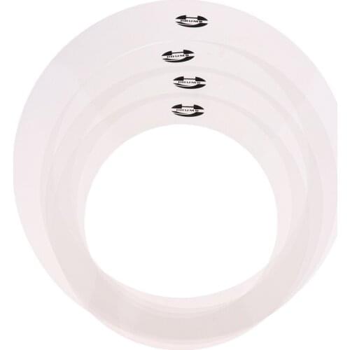 4pcs Drum Mufflers Dampening Rings Tone Control for Drum Percussion Instrument Parts