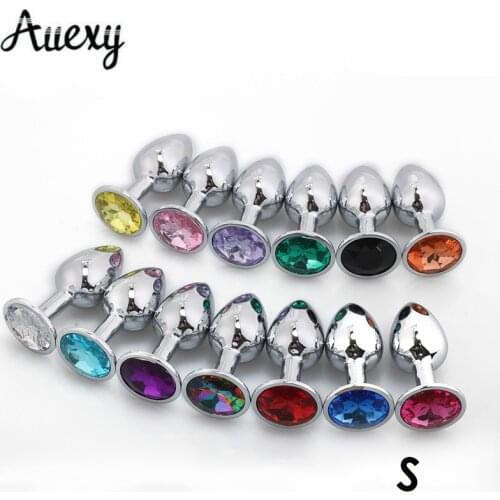 AUEXY Sextoys Small Buttplug Sexshop Stainless Steel Plug Anal Metal Butt Plugs for Couples Men Woman Anaal Sex Toys Products
