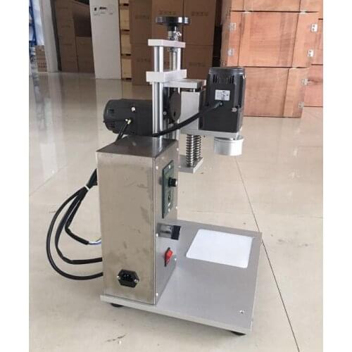 Food bottles automatic Electric desktop Capper beverage / liquor bottle locking machine capping machine packaging equipment