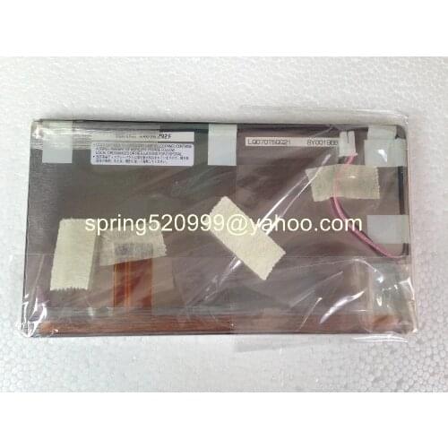 Free shipping Shapp 7" TFT LCD display LQ070T5GG21 screen for Car GPS navigation audio systems