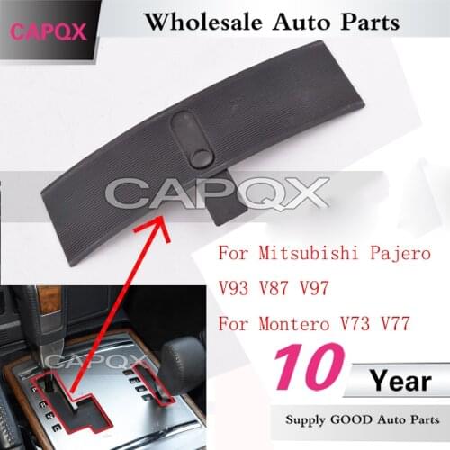 CAPQX For Mitsubishi Pajero V93 V87 V97 for Montero V73 V77 Gear Shifter Knob Lever Panel Transfer Case Rubber Dirty Cover