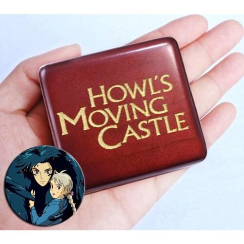 Handmade Wooden Merry Go Round of Life Music Box Howls moving castle Birthday Gift For Christmas Valentines day special gifts