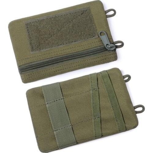 Camouflage Belt Bags Coin Purse Pouch Wallet Zipper Waist Bag Storage Hand Bag Portable Camping Hunting Bag