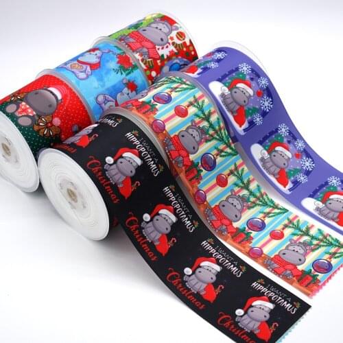 Cartoon Printed Grosgrain Ribbon 47393