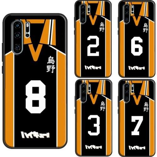 Haikyuu!! Karasuno JERSEY SHOYO HINATA TPU Case For Huawei P40 Lite P10 P20 P30 Pro P Smart 2019 Z Mate 30 Pro 10 20 Lite