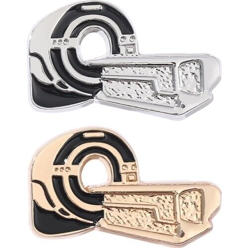 Creative Medical Ct Brooch Cartoon Medical Magnetic Resonance Apparatus Instrument Badge Interesting Fashion Jewelry