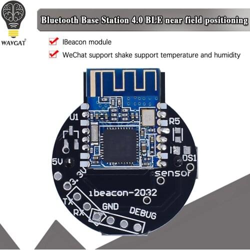WAVGAT Bluetooth 4.0 iBeacon Module BLE Support Near-field Positioning Sensor Wireless Acquisition