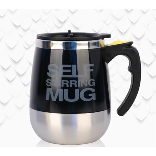 New Automatic Self Stirring Magnetic Mug Creative Stainless Steel Coffee Milk Mixing Cup Blender Lazy Smart Shaker Coffee Cup
