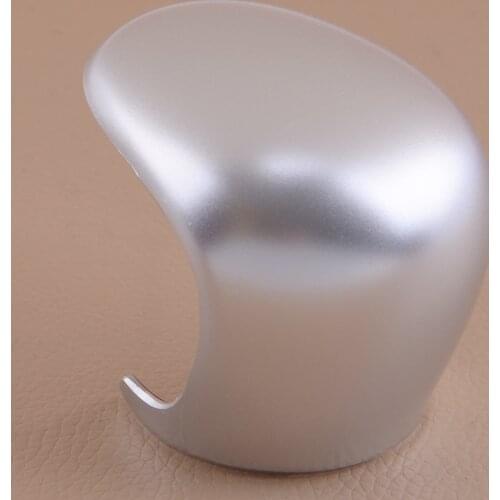 New Matt Silver Car Gear Lever Shift Knob Cover Trim Decor fit for Toyota C-HR CHR 2016 2017 2018 2019