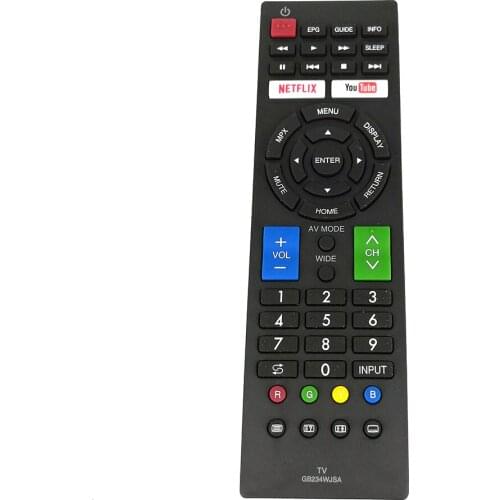 New Original GB234WJSA For Sharp TV NETFLIX YOUTUBE Remote control Fernbedienung