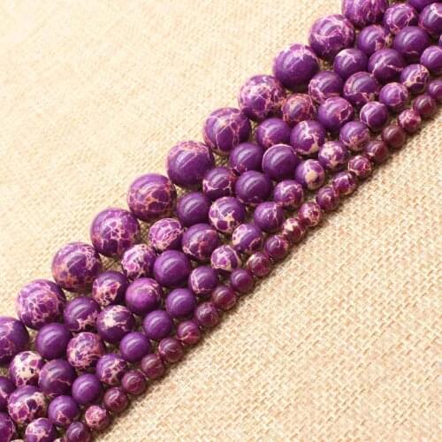Wholesale Purple Emperor Jaspers 6-12mm Round Loose Beads 15"/38cm,BeadsFor DIY Jewelry Making ! wholesale for all items