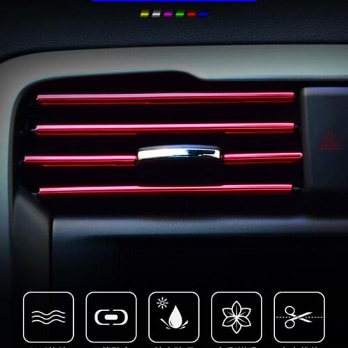 Car Interior Moulding Strips Air Vent Decoration Line For Land Rover Range Rover/Evoque/Freelander/Discovery