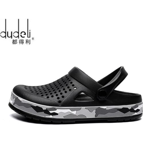 Mens Summer Sandals for Beach Sports 2020 Women Slides Mens Slip-on Shoes Slippers Female Male Jelly Clogs Water Mules