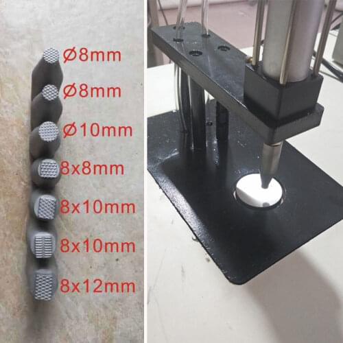 Ultrasonic Spot Welder Welding Head KN95 Mask Machine Accessories Mask Spot Welding Machine Head Mold Steel Die Round Head