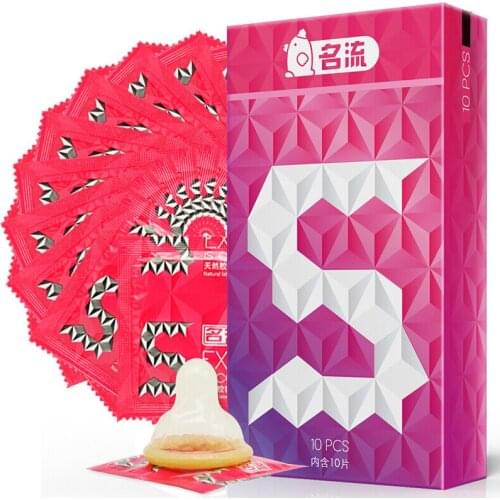 Close Fit Condom Dotted Condom Male Contraceptive Condoms For Sex Condoms 49mm Condom 10pcs Adult Sex Vagina Contom Small