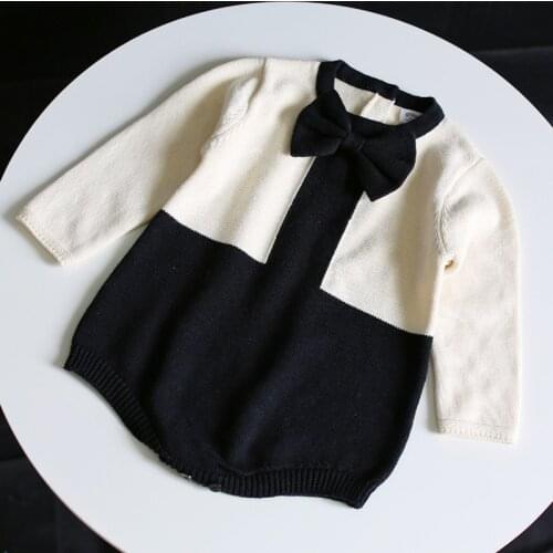 0-2Yrs Spring Autumn Infant Baby Girls Fake Two Piece Rompers Baby Girls Long Sleeve Clothes Rompers Baby Girls Rompers
