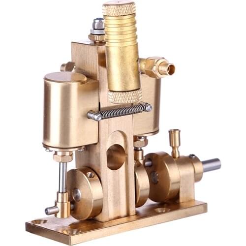 8.5 X 6.7 X 7.9CM Mini Pure Copper Steam Engine Model Without Boiler Model Building Kits Toys For Kids Adults Creative Gift Set
