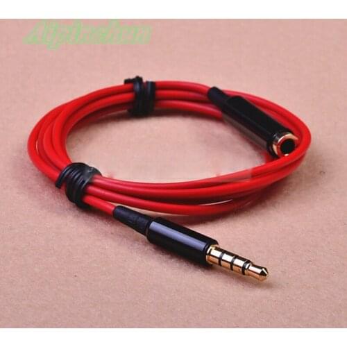 Aipinchun 3.5mm 4-Pole Jack Headphone Audio Extension Cable Earphone Extender Cord for iPhone/Samsung/Huawei/Xiaomi etc