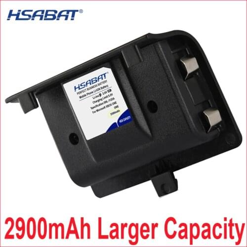 HSABAT 0 Cycle 2900mAh Battery for Microsoft XBOX ONE Wireless Controller gamepad Charging Joypad Accumulator