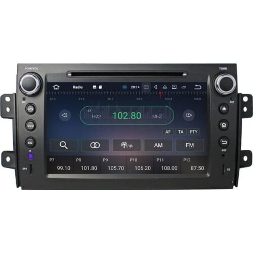 Octa Core 8'' 8 core Android 9.0 Car Radio DVD player GPS for for Suzuki SX4 2006-2012 NAVIGATION gps 4G RAN 64G ROM stereo
