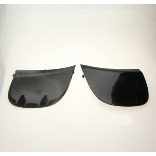 For Octavia 2010-2014 Rear bumper trailer cover Towing hook cover decorate black