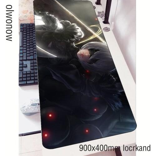 Nier padmouse 900x400x3mm gaming mousepad game gadget mouse pad gamer computer desk ergonomic mat notbook mousemat pc