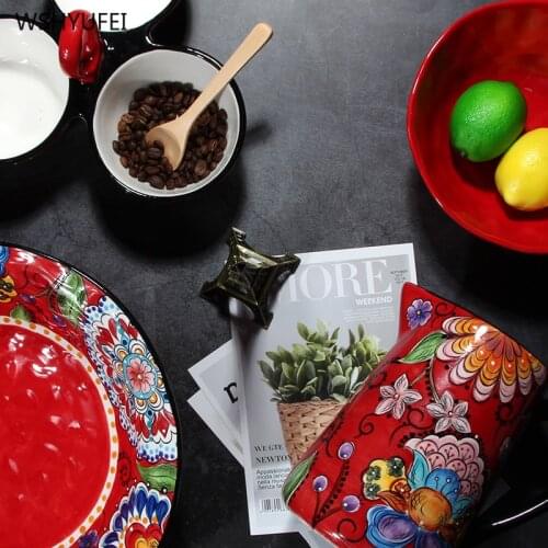 1pcs Ceramic Barbecue Kitchen Board Food Dish Dinner Plate Service Plate Western Food Beef Plate Wedding Tableware Set