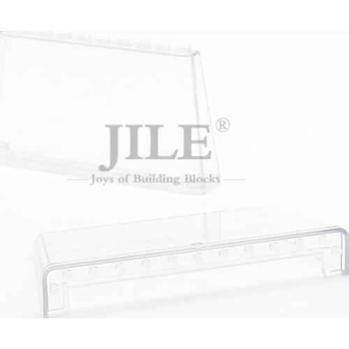 Moc Windscreen 2x10 Windshield Car Transparent Glass Panel DIY Building Bricks Blocks Compatible with Assembles Particles