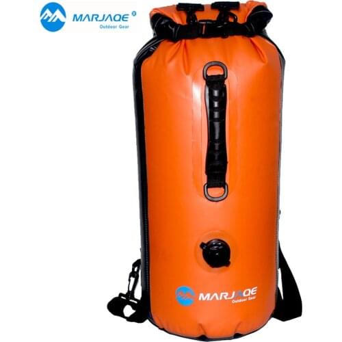 MARJAQE 30L Muitifunctional Durable Ultralight Rafting Camping Hiking Swimming Waterproof Bag Dry Bag Outdoor Travel Kits