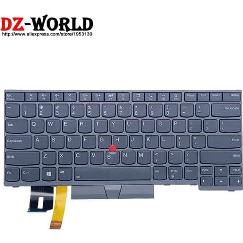 New Original Gray US English Backlit Keyboard for Lenovo Thinkpad T14 P14S Gen1 Gen2 Laptop 5N21B08377 5N21B08340